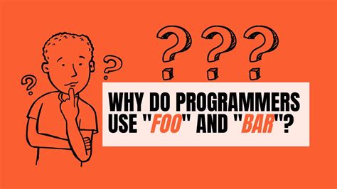 what does foo stand for in programming