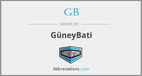 what does gb stand for