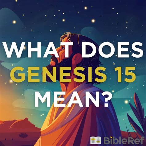 what does genesis chapter 15 mean