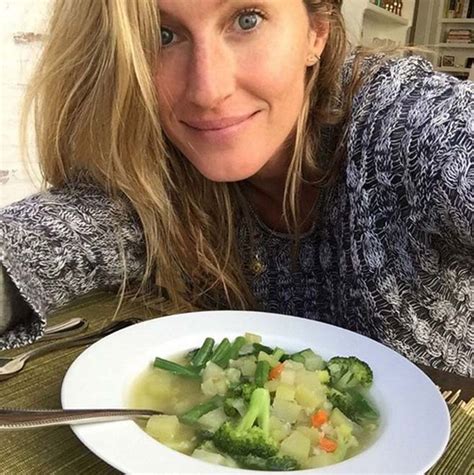 what does gisele eat in a day