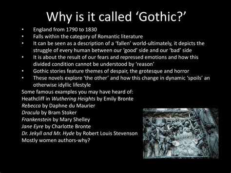 What Does Gothic Literature Explore