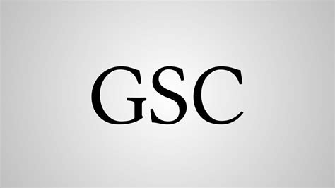 what does gsc stand for