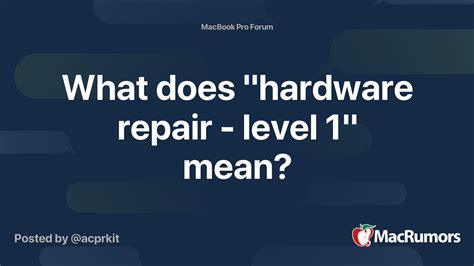 What Does Hardware Problem Mean