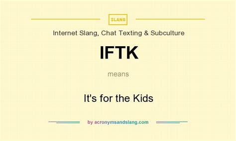 what does iftk mean