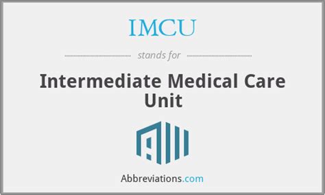 what does imcu stand for