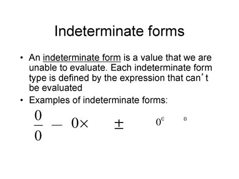 what does indeterminate for bv mean