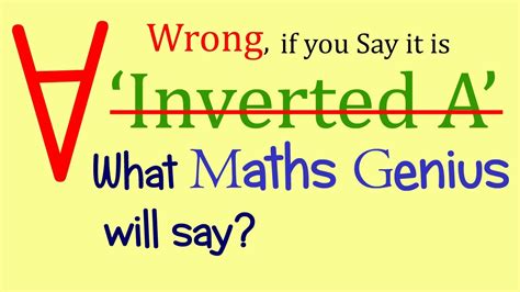 What Does Inverted A Mean