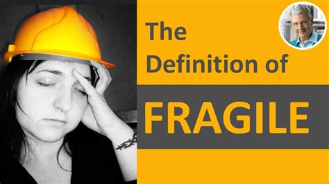 what does it mean if a person is fragile