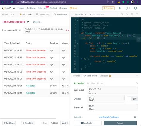 what does it mean time limit exceeded in leetcode