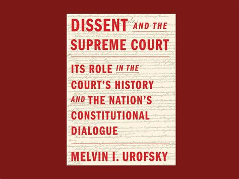 what does it mean to dissent in supreme court