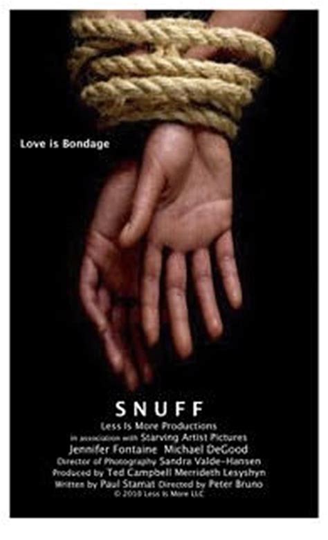 what does it mean to snuff