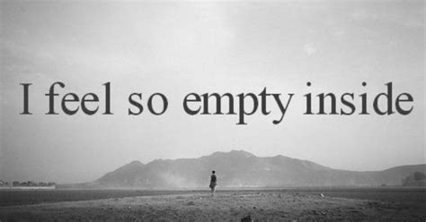 what does it mean when i feel empty inside