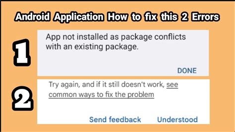  62 Free What Does It Mean When It Says App Not Installed As Package Conflicts With An Existing Package Recomended Post