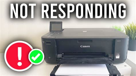 what does it mean when printer is not responding