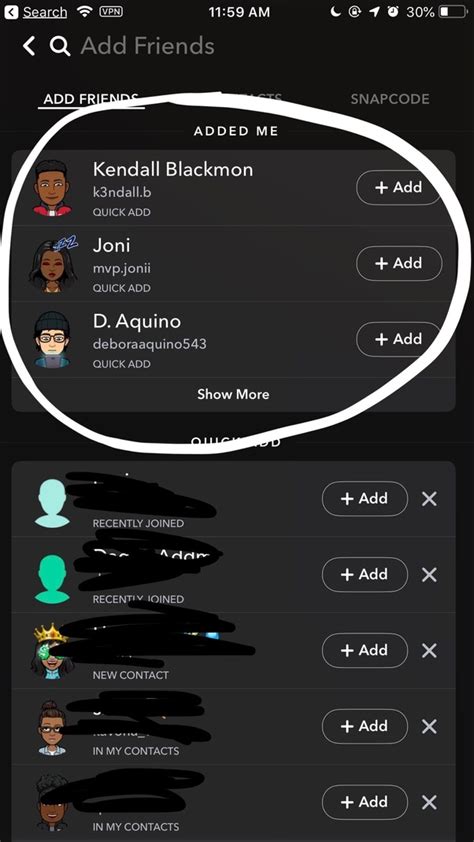 what does it mean when you can't add someone back on snapchat