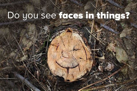 what does it mean when you can see faces in everything