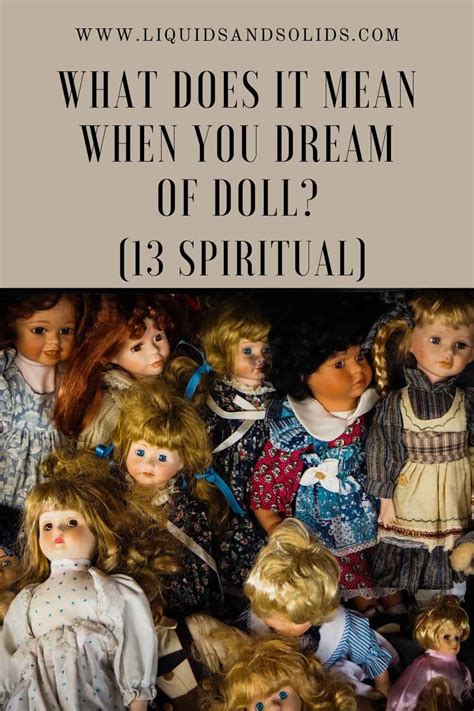 what does it mean when you see a doll in your dream