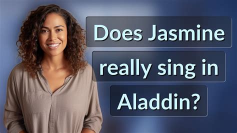 what does jasmine sing in aladdin