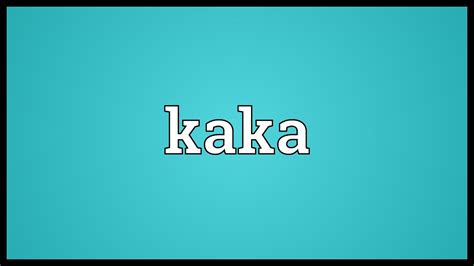 what does kaka mean in japanese