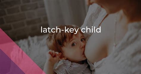 what does latchkey children meaning