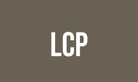 what does lcp stand for