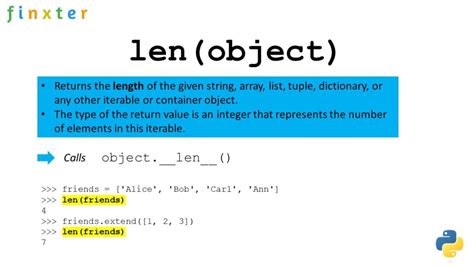 what does len return python