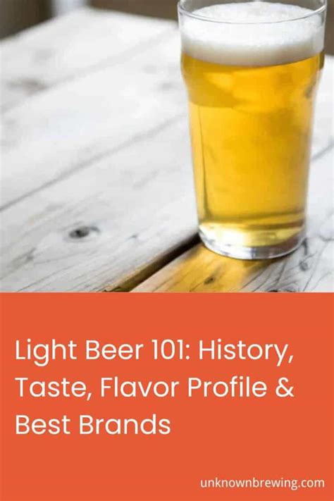 What Does Light Beer Mean