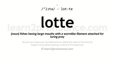 what does lotte mean