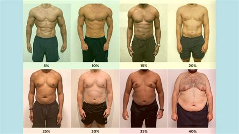 what does low body fat look like