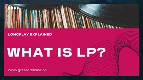 What Does Lp/Lp Mean