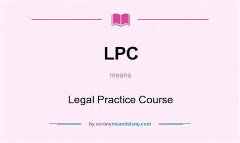 what does lpc stand for law