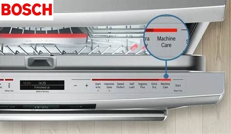 What Does Machine Care Bosch Dishwasher