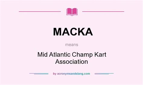 what does macka mean
