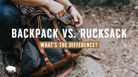 What Does Mean Of Rucksack