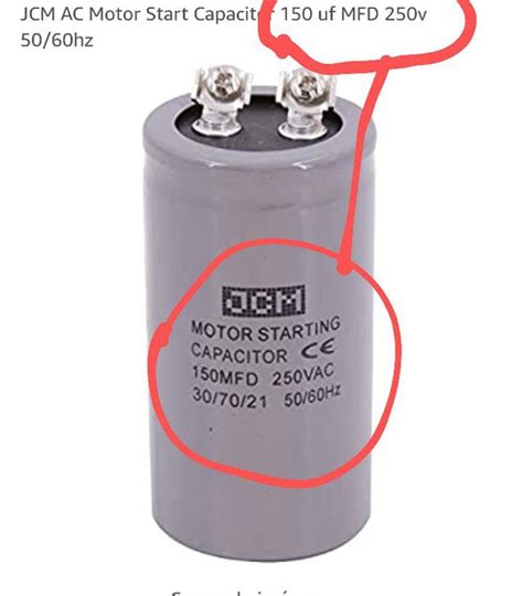 what does mfd stand for on a capacitor