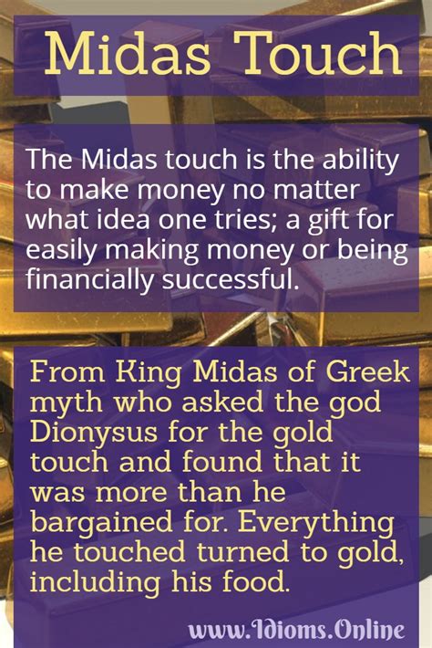 what does midas touch teach you about