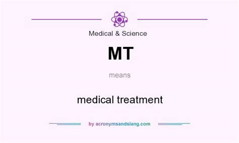 what does mt stand for in medical terms