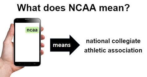 what does ncaa mean