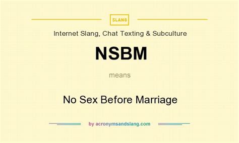 what does nsbm stand for