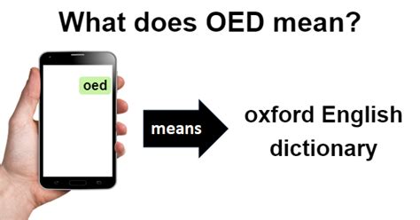 What Does Oed Mean