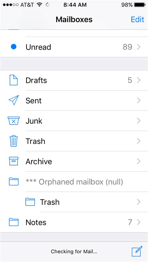 What Does Orphaned Mailbox Mean On Iphone