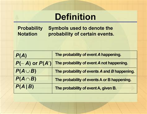 what does p mean in math probability