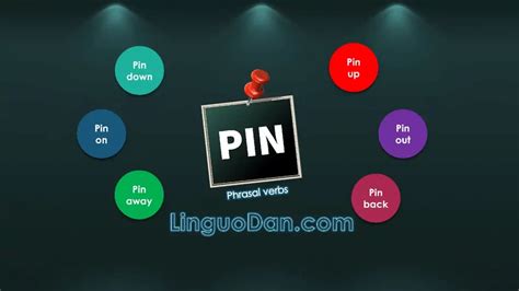 What Does Pin Mean Verb