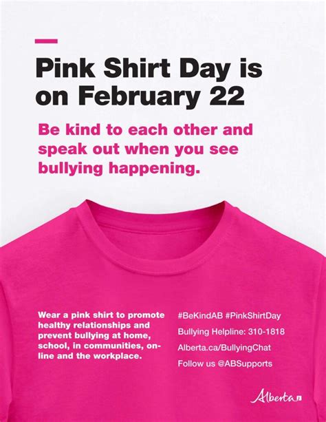what does pink shirt day mean to you