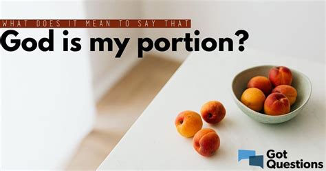 what does portion mean in hebrew
