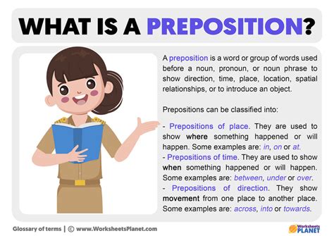 what does preposition mean simple