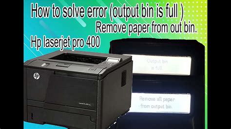 What Does Printer Output Bin Is Full Mean