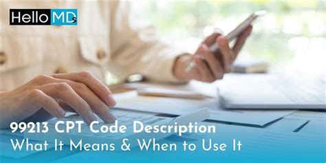 what does procedure code 99213 mean