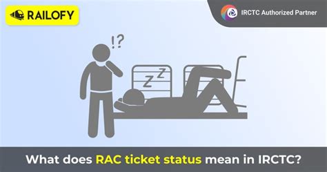 what does rac status mean on a train ticket