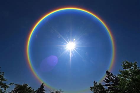 Look Up, Theres a Mysterious Rainbow Ring Around The Sun